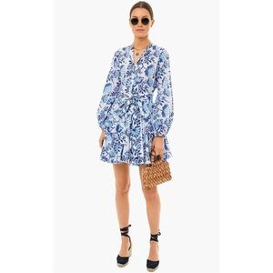 Charina Sarte Dress China Button Down Mini